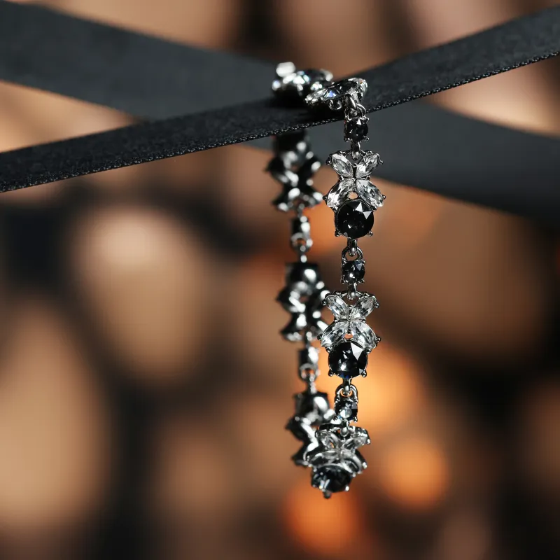 【GIVENCHY】リスタルブレスレット★ GIVENCHY ジバンシィ Silk Crystal Flex Bracelet ブレスレット