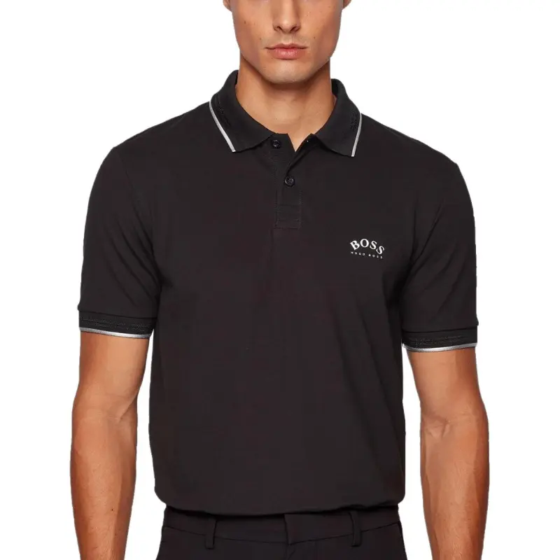 HUGO BOSS SS22 Polo Shirt Men's Black-1