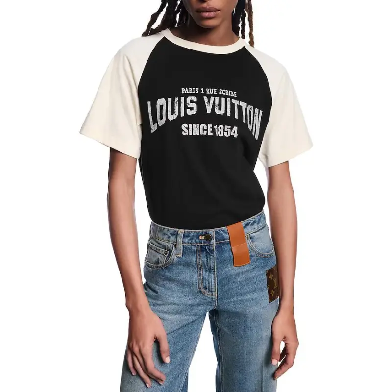 LOUIS VUITTON Signature Varsity T Shirt-3