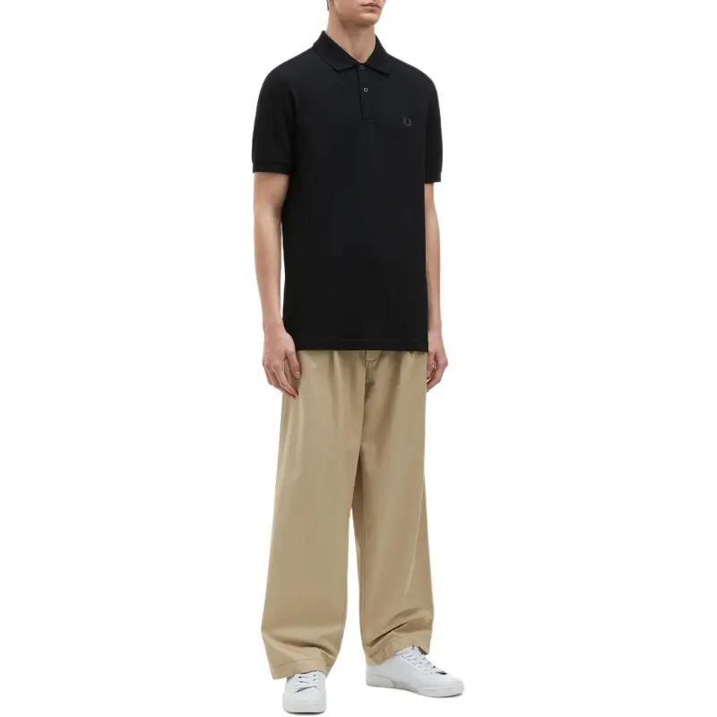 FRED PERRY Polo Shirt Men's Black-4