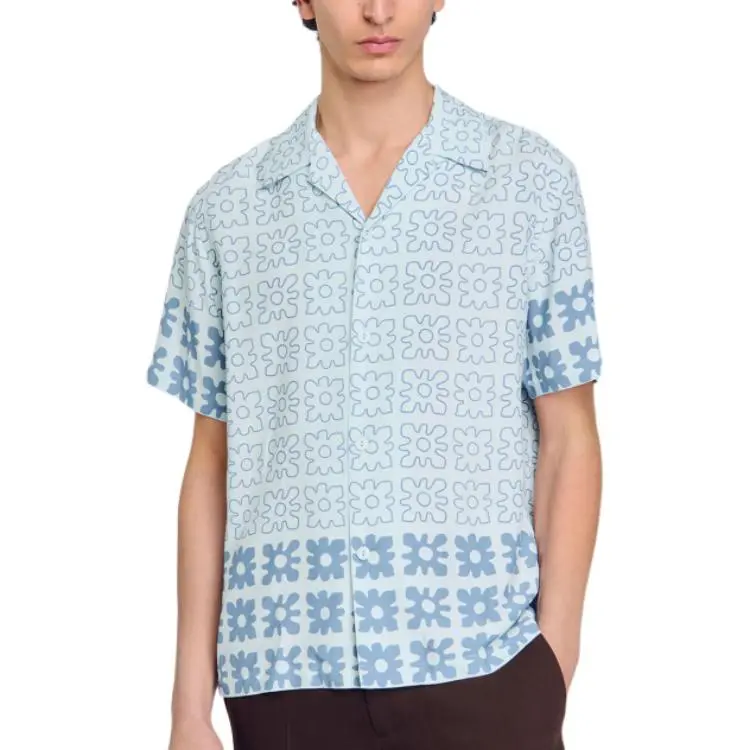 Sandro Flower Shirt-2