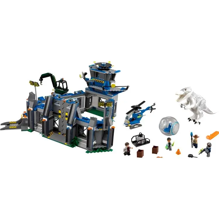 LEGO Jurassic World Collection Hybrid Greymon Escape Building Blocks 1156pcs 75919-3