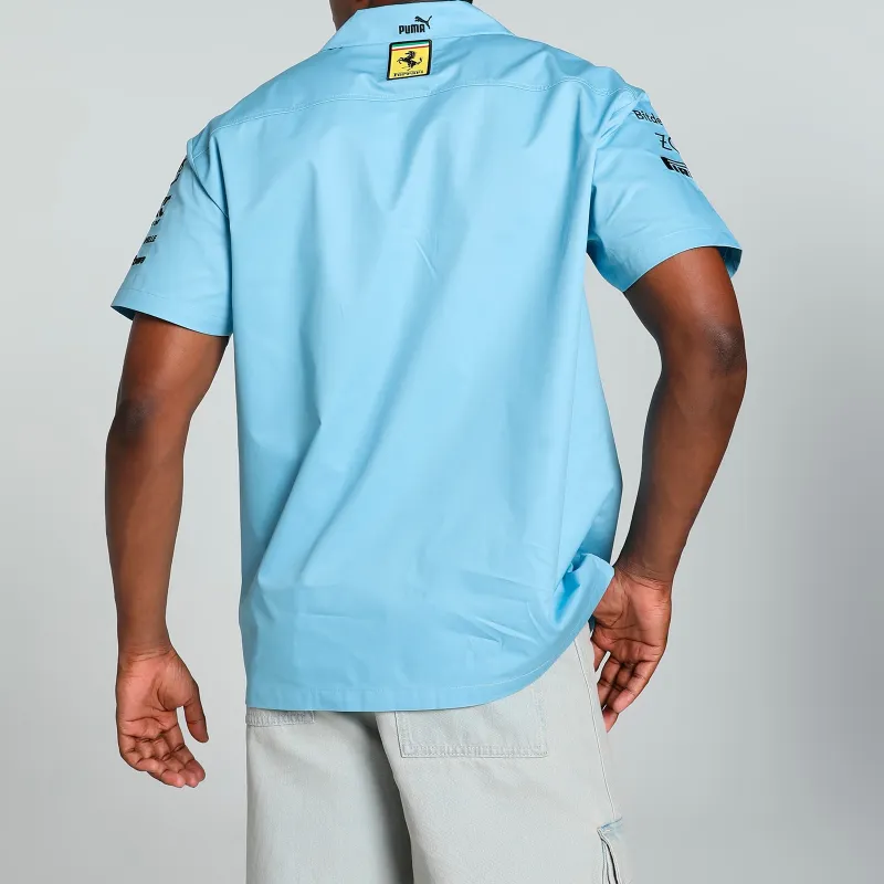 PUMA Shirts Men Blue-4