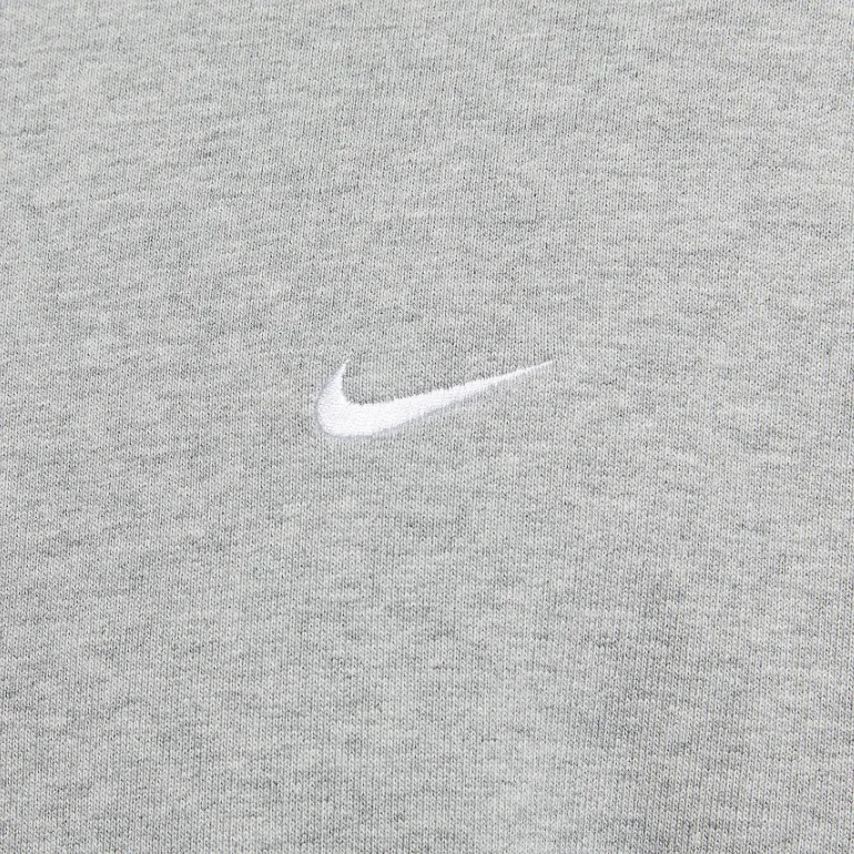 Nike Solo Swoosh Sweatshirt Men's Gray-5