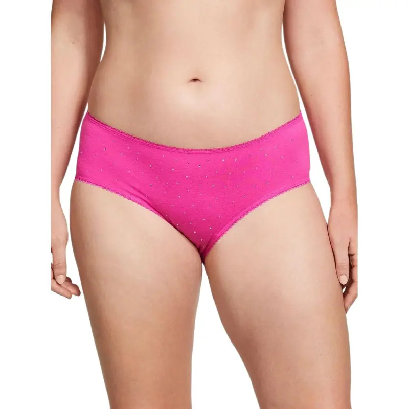 VICTORIA'S SECRET Underpants Women's 1 Pack Pink Purple-1