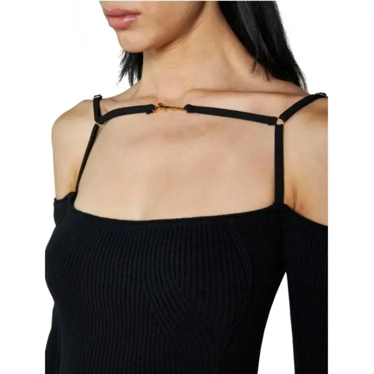 Jacquemus La Robe Sierra 'Black'-4