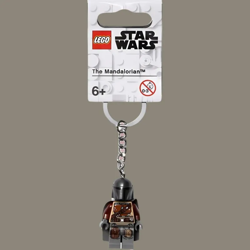 LEGO Star Wars Collection The Mandalorian Figure Pendant Key Ring Building Blocks 1 Pc 854124-1