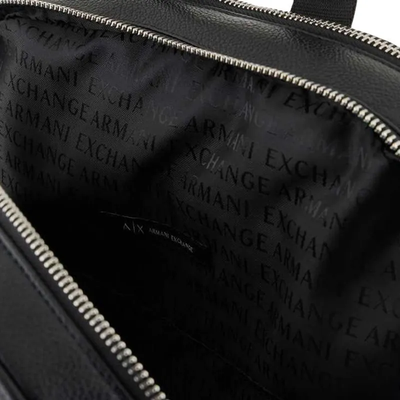 ARMANI EXCHANGEAE Polyester Backpack Tubas Men's Black-4