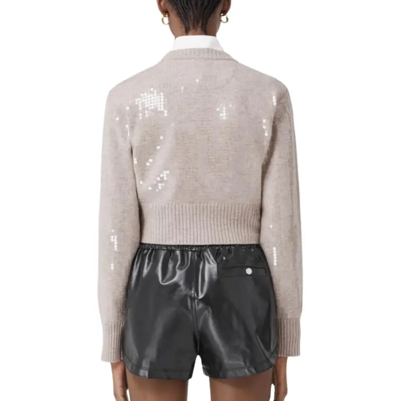 Burberry FW22 Cashmere Sweater Women's Pink-1