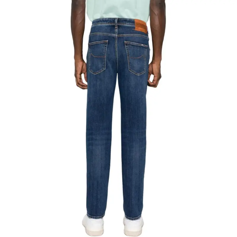 JACOB COHEN Scott Cropped Stretch Jeans-2