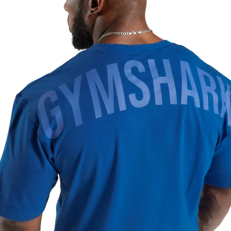 GYMSHARK T Shirts Men Blue-3