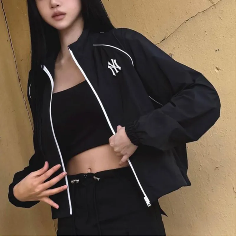 MLB SS24 New York Yankees Jackets Coats Women's Black-2
