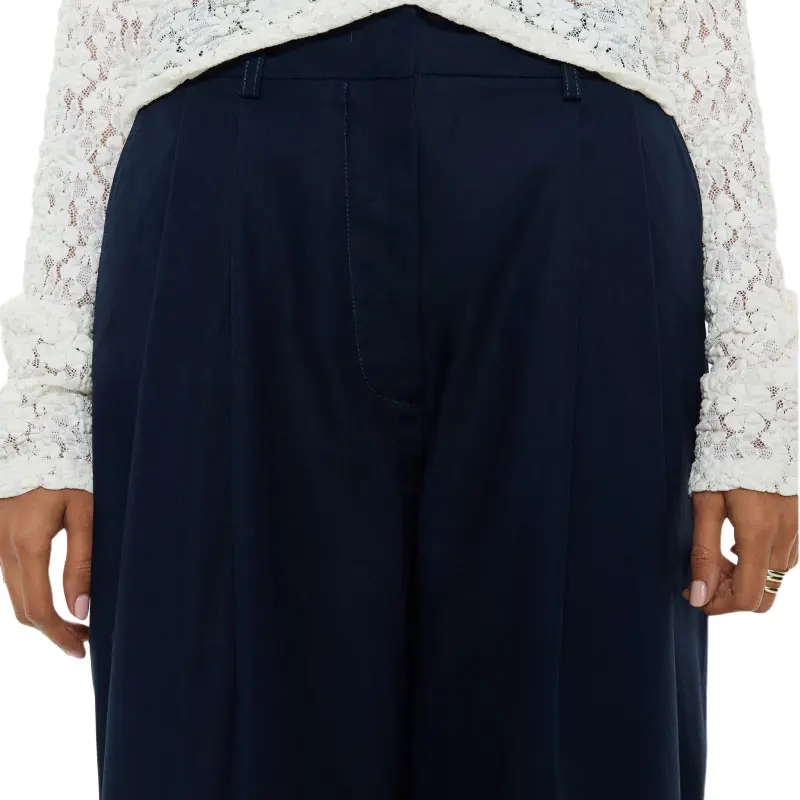 Bimba Y Lola Wide leg Flared Trousers-4