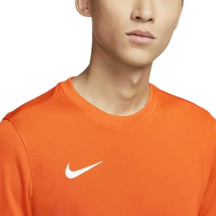 Nike T Shirt Men's Eye Catching Orange-4