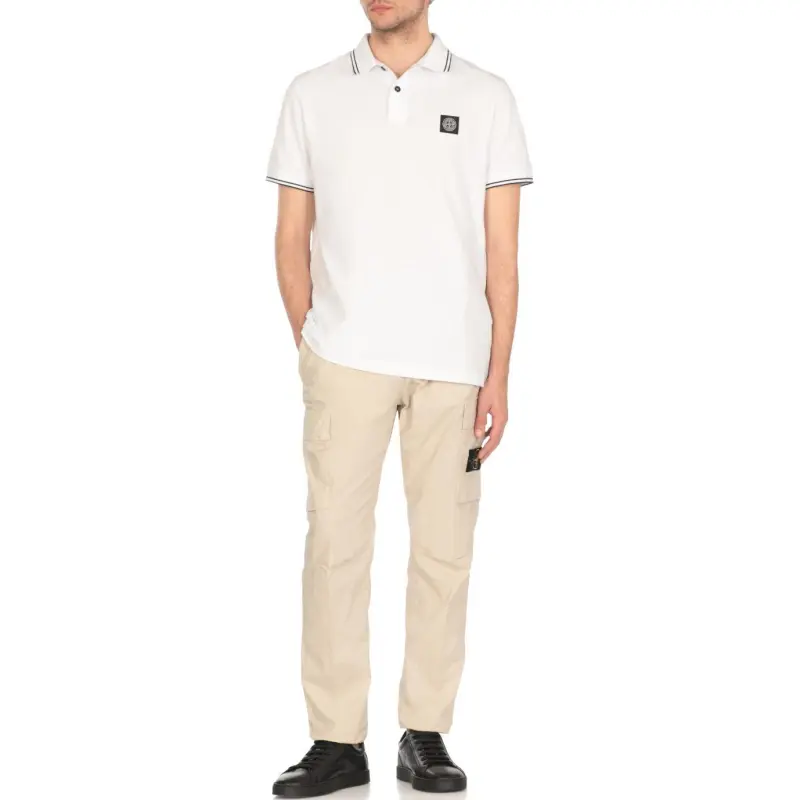 STONE ISLAND Compass badge Polo Shirt-3