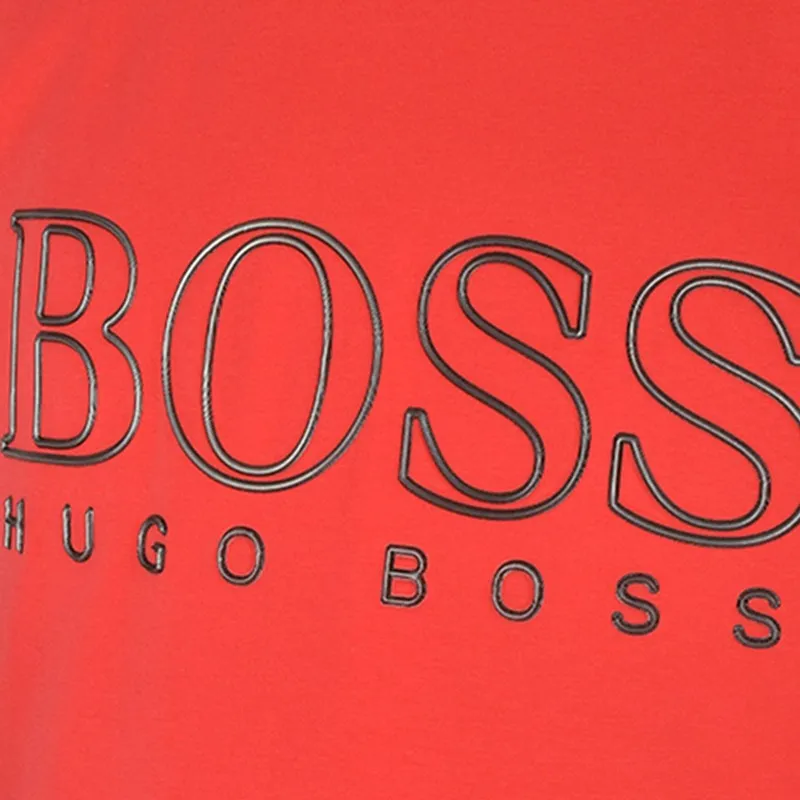 HUGO BOSS T Shirts Men Red-3