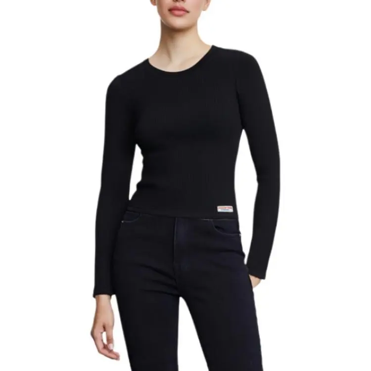 Alexander Wang Ribbed Long-Sleeved T-Shirt-4