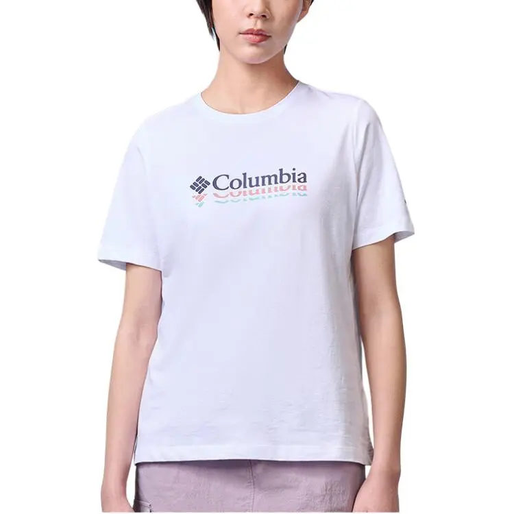 Columbia City Outdoor Collection T Shirt Women's White-2