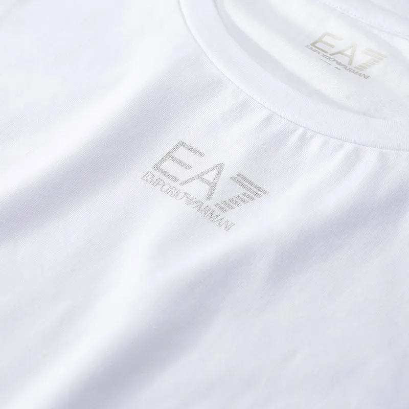 EMPORIO ARMANI EA7 SS23 T Shirt Women's White-3