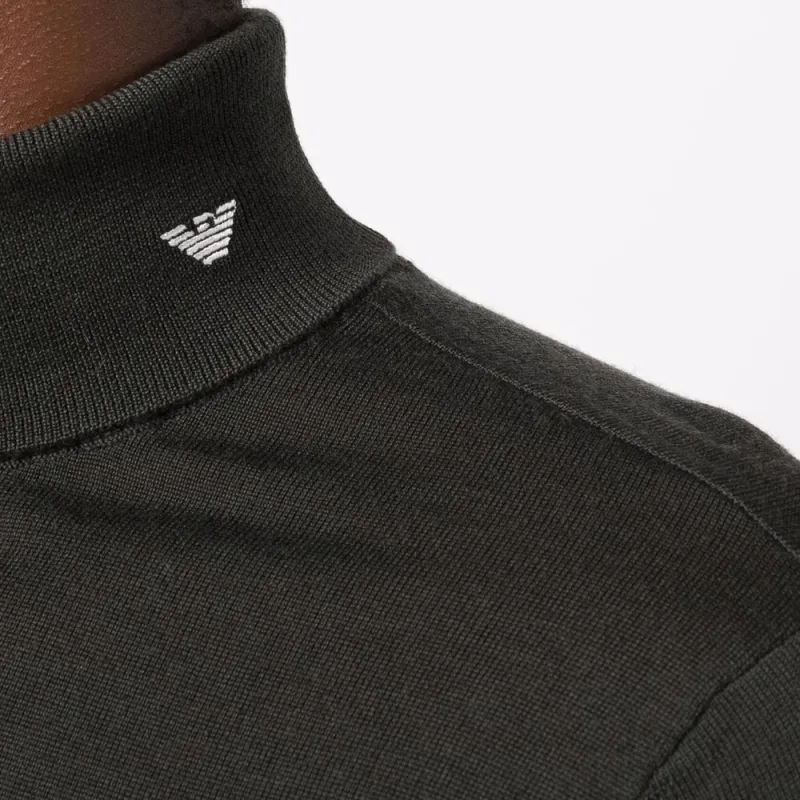 EMPORIO ARMANI Sweaters Men Green-4