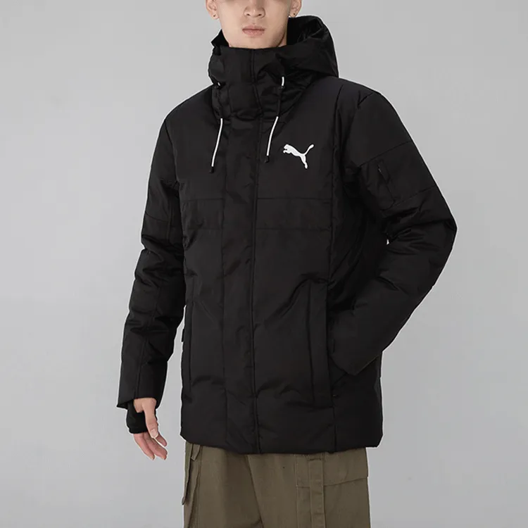 PUMA Down Jackets Men Black-3
