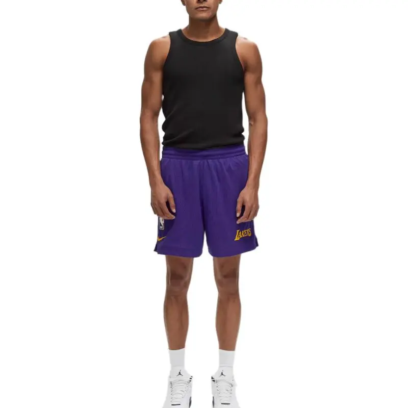 Nike Los Angeles Lakers Men's Nike Nba Mesh Shorts-2