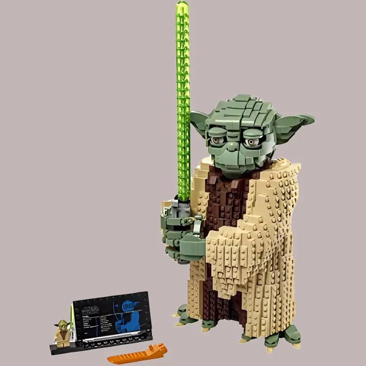 LEGO Star Wars Collection Master Yoda Building Blocks 1001 2000 75255-3