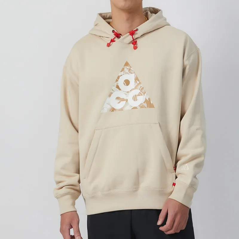 Nike Dragon New Year's Collection Sweatshirt Men's Sand Pile White-3