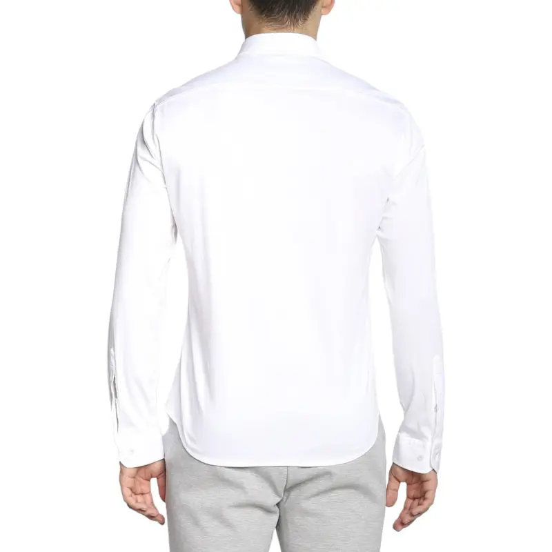 HUGO BOSS Long Sleeved Shirt Men's White-4