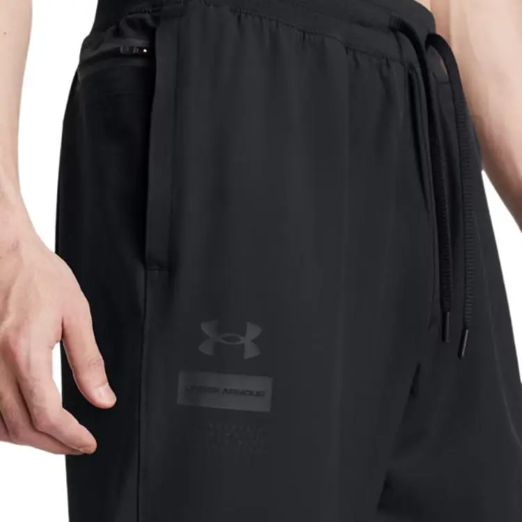 Under Armour Sportstyle Casual Pants Men Black-5