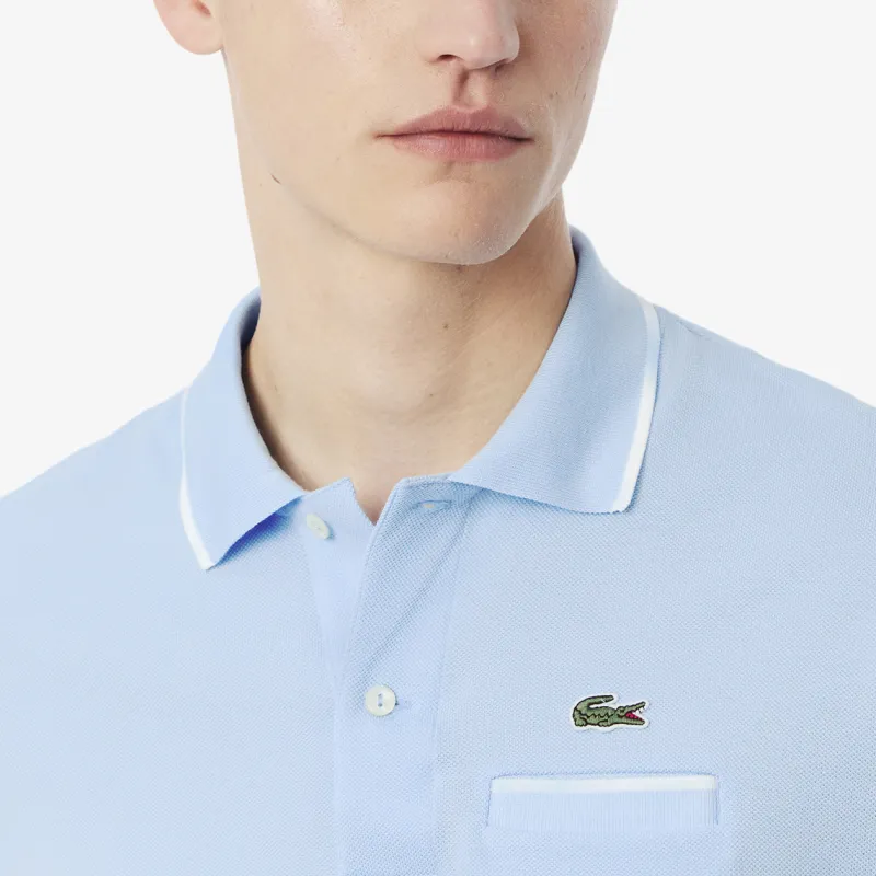 LACOSTE Polo Shirts Men Blue-4