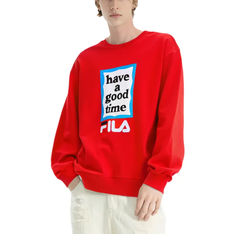FILA x Have A Good Time Have A Good Time Collection Sweatshirt Unisex Passion Red-6
