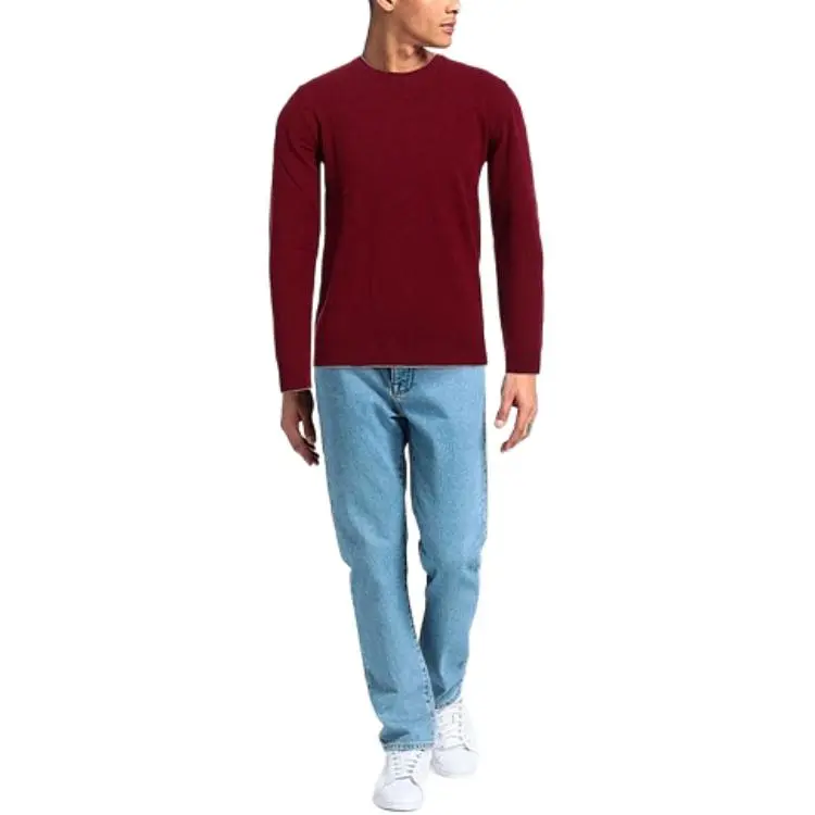 ARMANI JEANS Sweaters Women's Burgundy-2