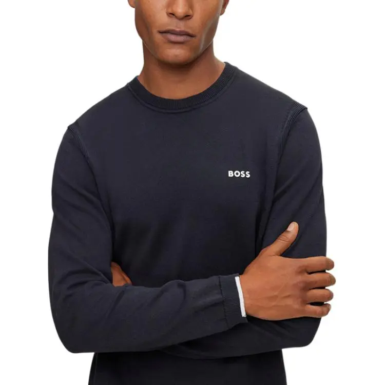 HUGO BOSS Logo Printed Regular Fit Sweatshirt-5