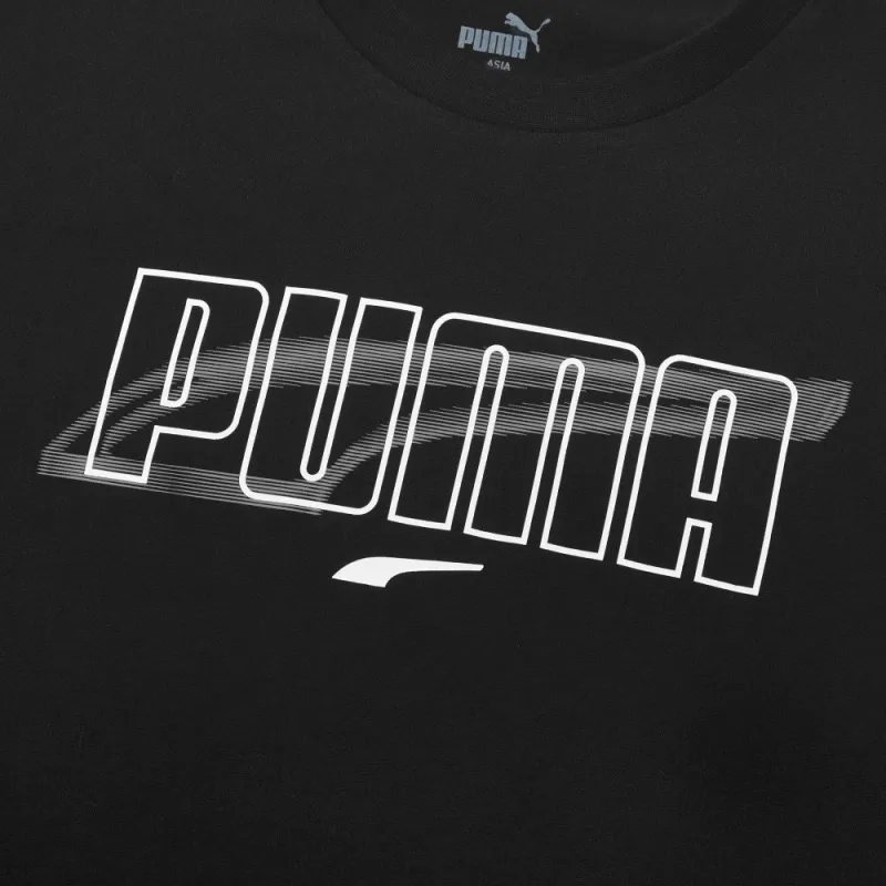 PUMA Basic Series Rebel T-Shirt Men's Black-2