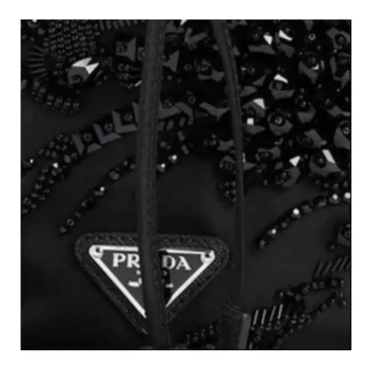PRADA Polyamide Bucket Bag, Shoulder Bag, Crossbody Bag, Handbag Women's Black-3