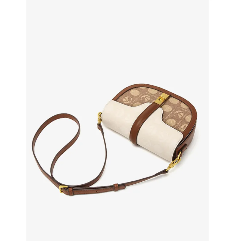 DAPHNE PVC & PU Saddle Bag, Shoulder Bag Women's Multicolor-3