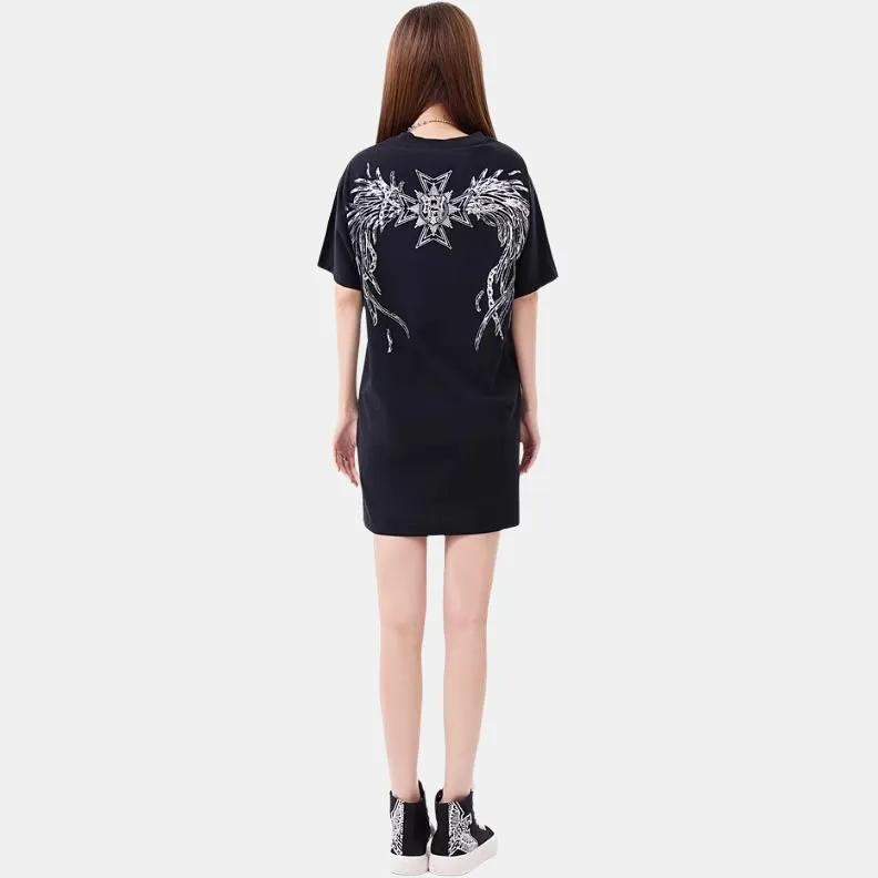 Boy London Short Sleeved Dresses Women's Black-3