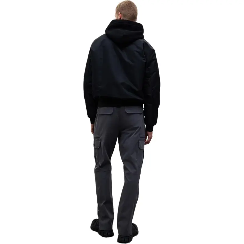 H&M Cargo Pants Men's Dark Gray-4