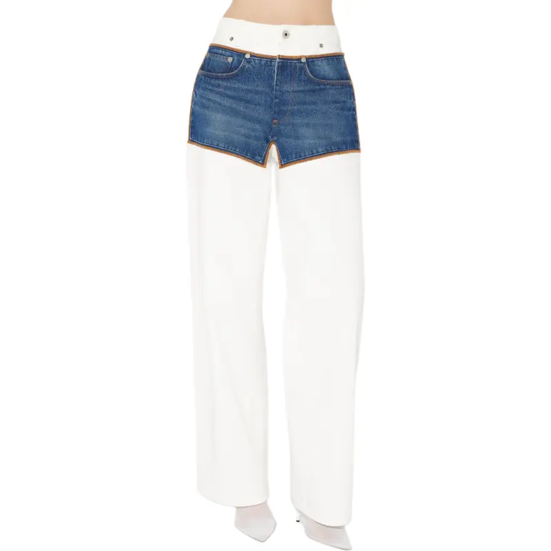 Jean Paul Gaultier Petit Grand Denim Jeans-1