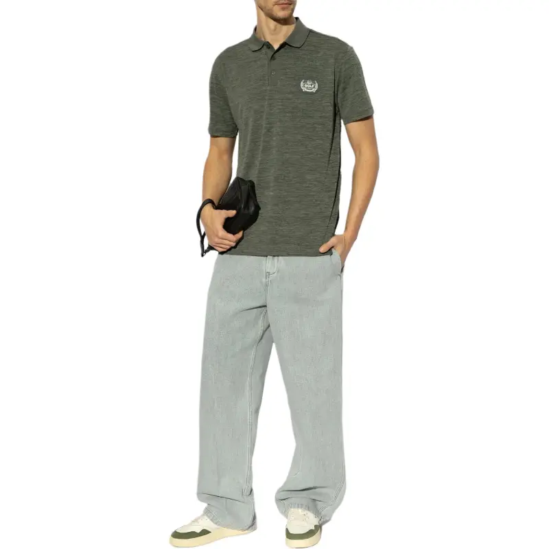 EMPORIO ARMANI Golf Crest Polo Shirt-3