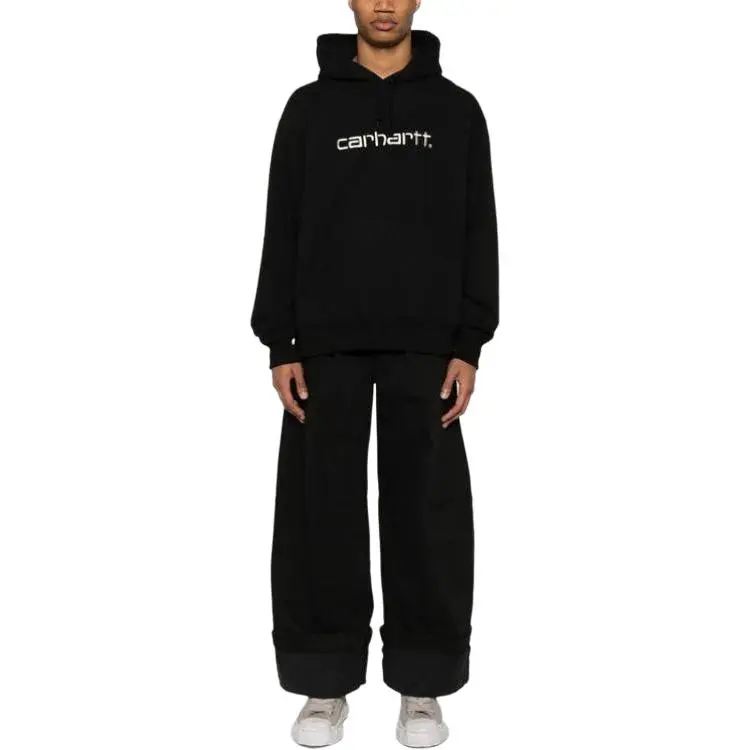 JUNYA WATANABE Marley Print French Terry Cotton Carhartt Hoodie-2