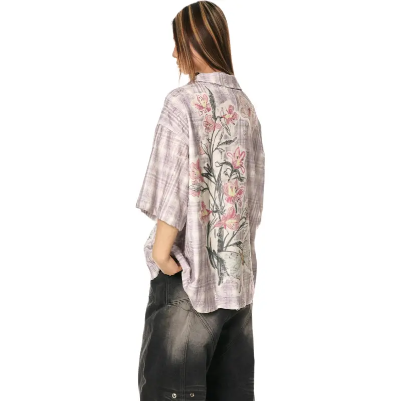 VINMUK Shirt Unisex Pink Purple-2