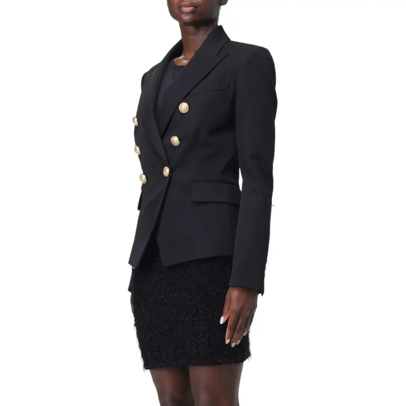BALMAIN Jackets & Coats Women's Black-4