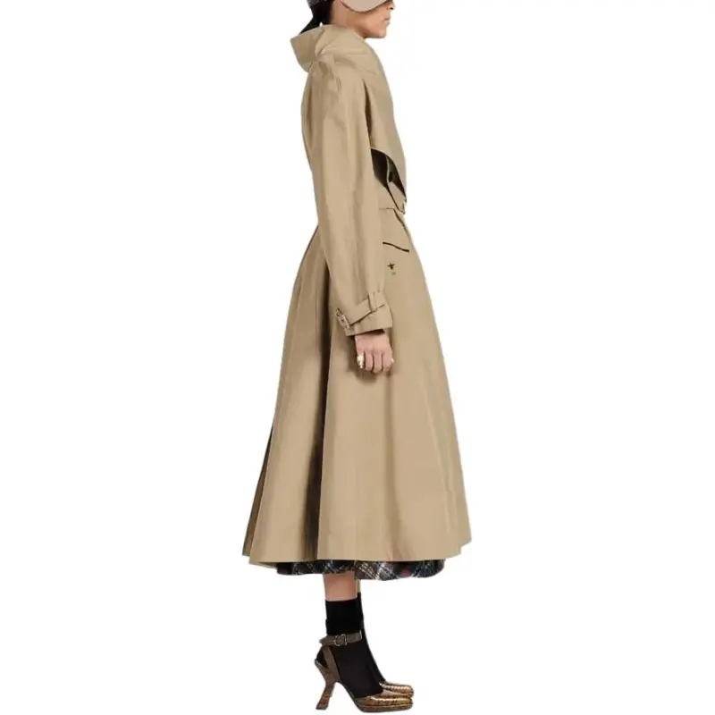 DIOR FW23 Trench Coat Women's Beige-3