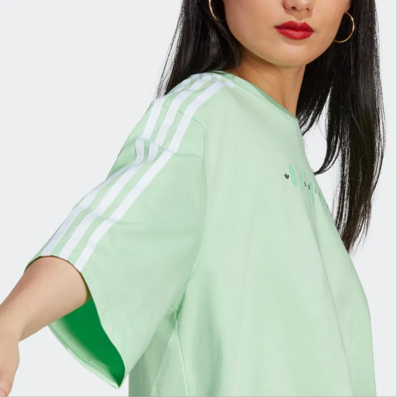 Adidas Originals T Shirts Women's Honor Mint Green-4