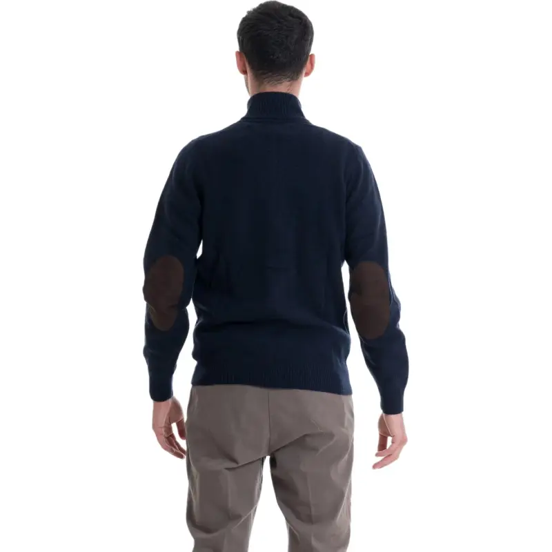 BARBOUR Logo Patch Button-Up Cardigan-4