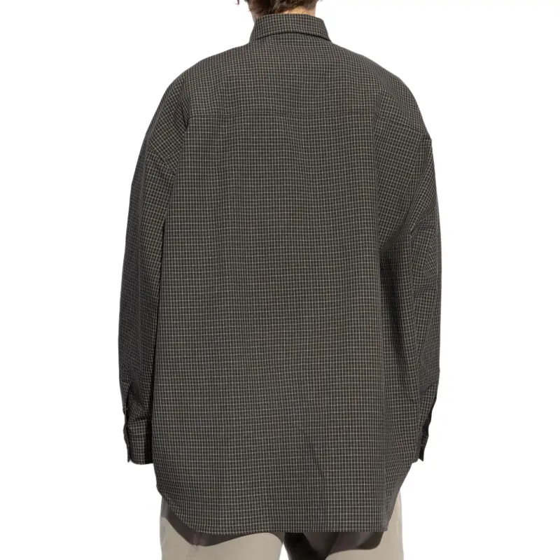 Balenciaga Checked Oversized Shirt-3