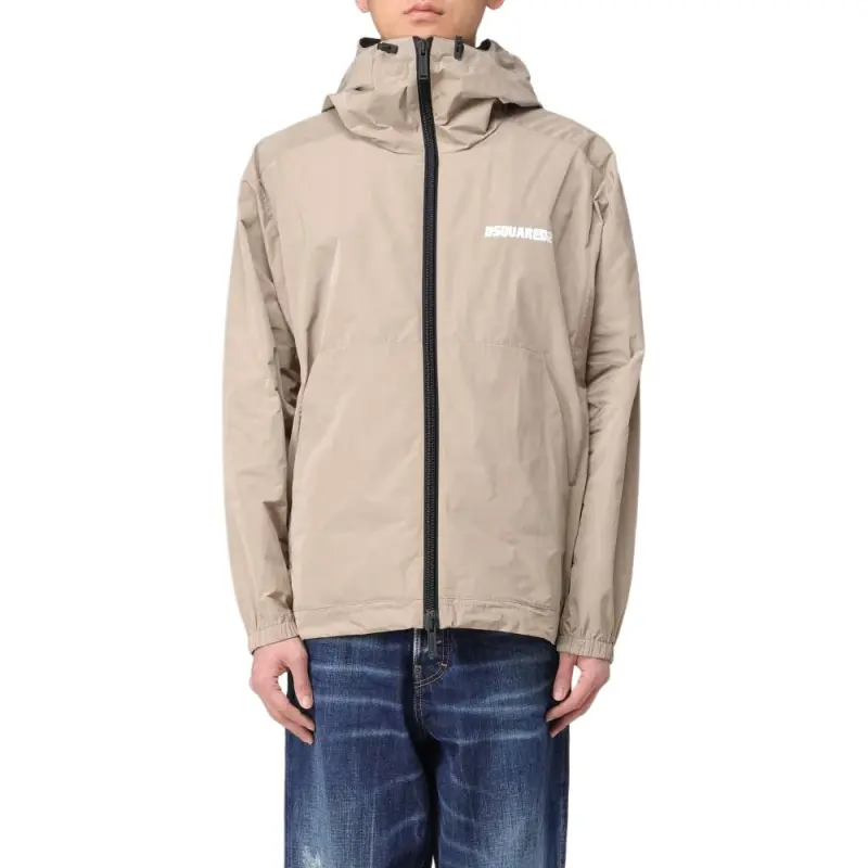 Dsquared2 Logo Printed Zipped Jacket-2