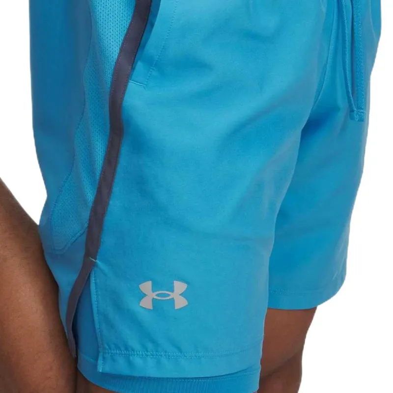 Under Armour Launch Casual Shorts Men's Blue-3
